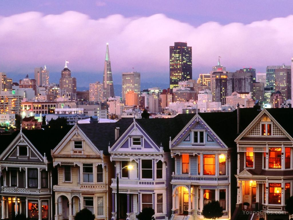 San Francisco at Dusk, California